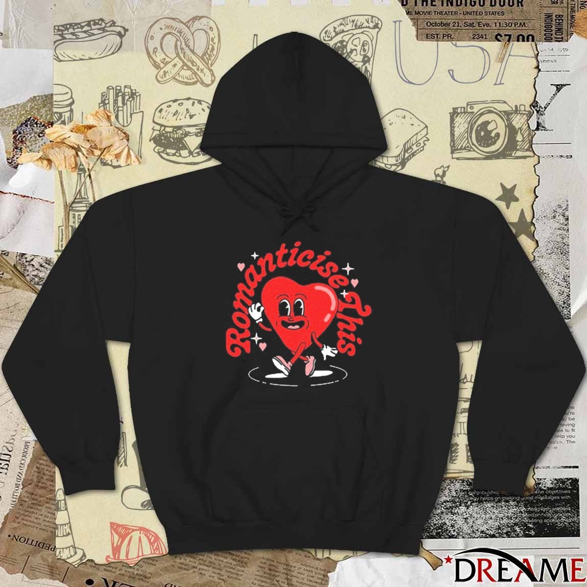 Romanticise This Valentine’s Heart Vintage t-shirt