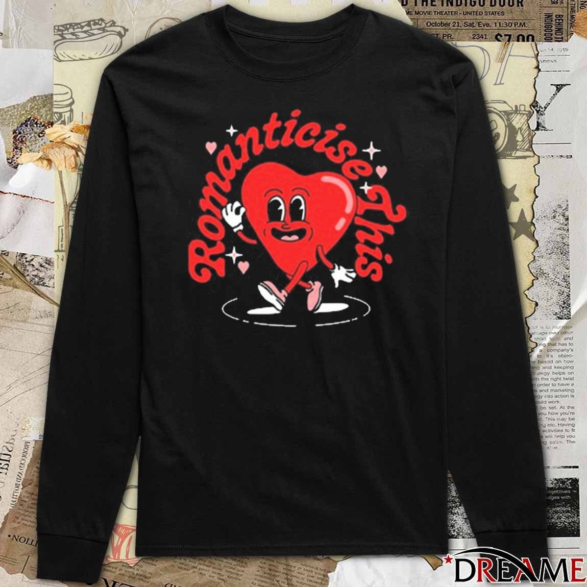 Romanticise This Valentine’s Heart Vintage t-shirt
