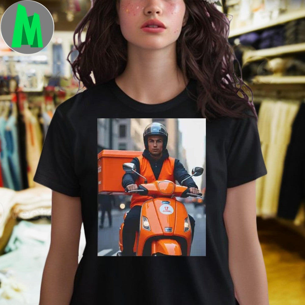 Ronaldo Justt Ate Delivery Rider Shirt