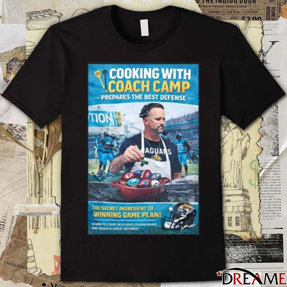 Ryan Nielsen Wearing Cooking With Coach Camp Prepares The Best Defense t-shirt