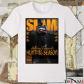SLAM 259 Anthony Edwards Minnesota Timberwolves Basketball Magazine Hunting Season Poster t-shirt