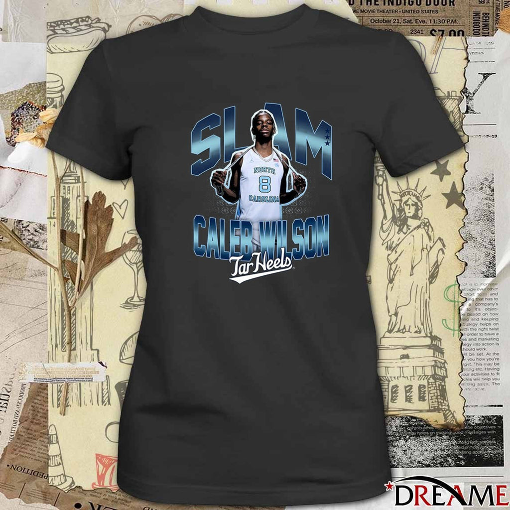 SLAM Caleb Wilson Remix North Carolina Tar Heels t-shirt