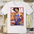 SLAM Hardwood Classics Cover – Philadelphia 76ers Allen Iverson Is Soul On Ice t-shirt