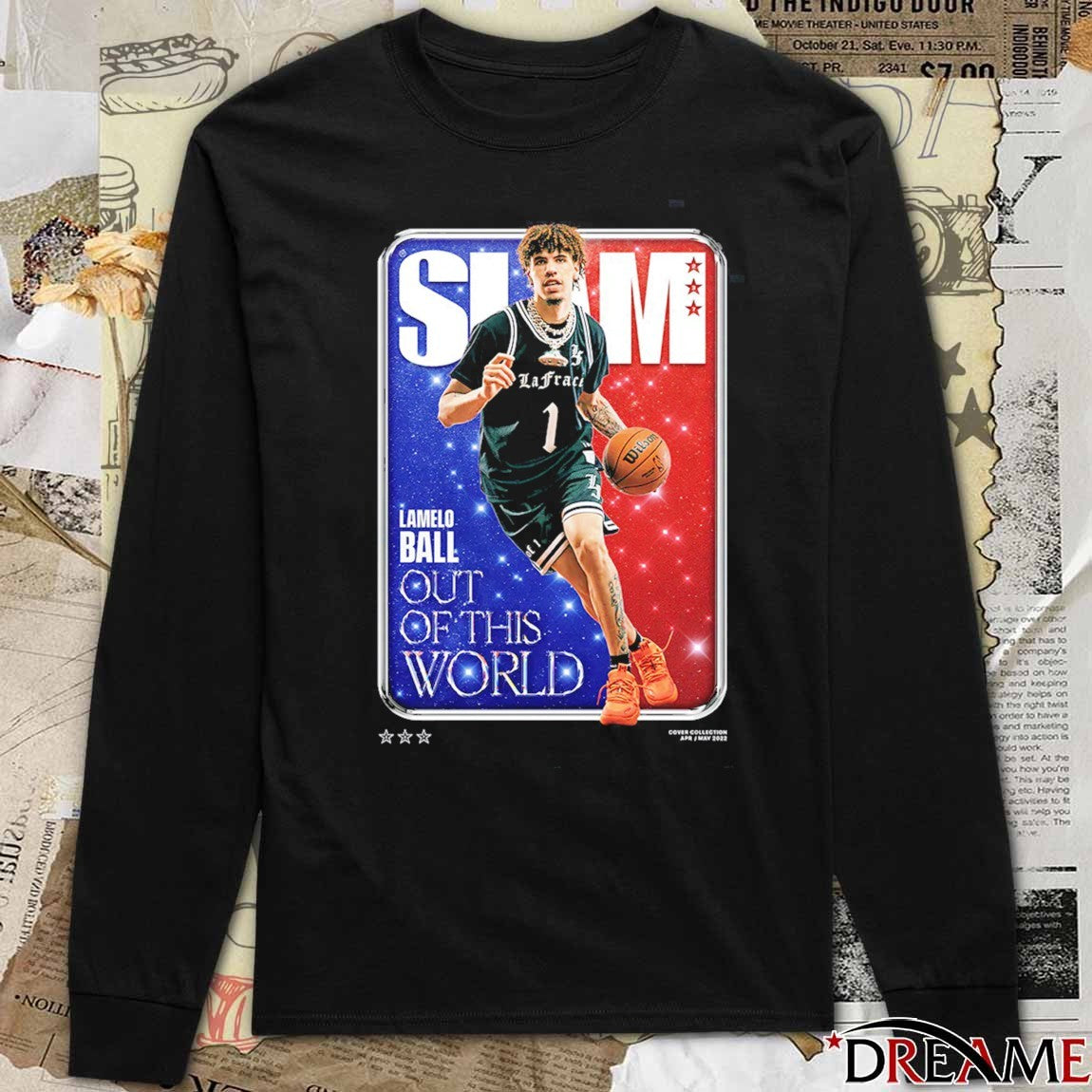 SLAM – LaMelo Ball Out Of This World Charlotte Hornets Basketball t-shirt