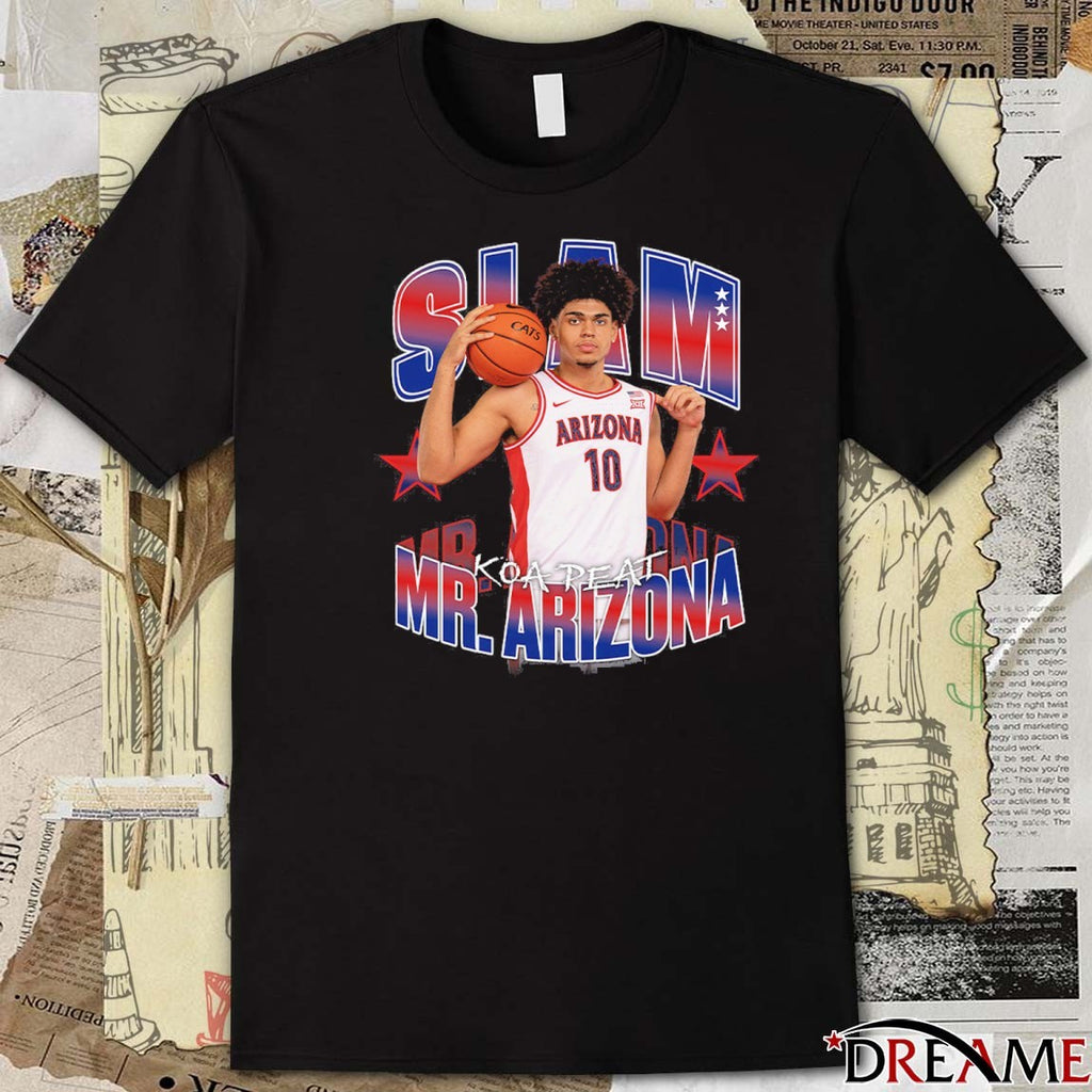 SLAM Mr. Arizona Arizona Wildcats MBB Koa Peat Remix t-shirt