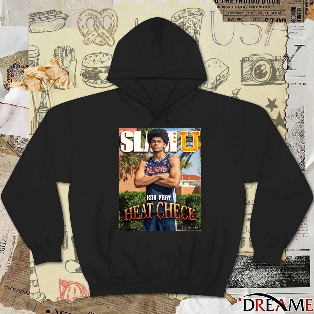 SLAM U Arizona Wildcats MBB Koa Peat Heat Check Poster t-shirt