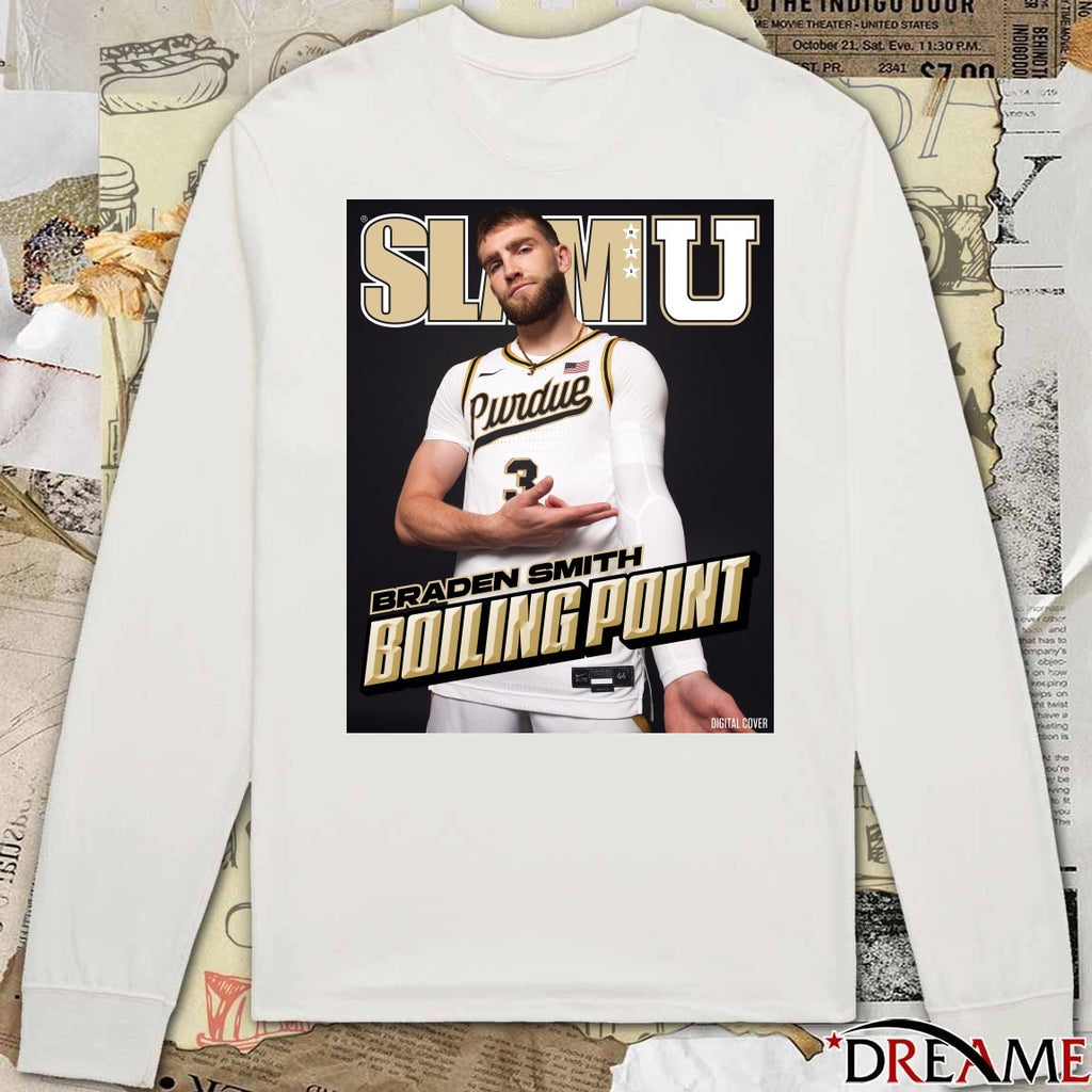 SLAM U Braden Smith Boiling Point Purdue Boilermakers Poster t-shirt