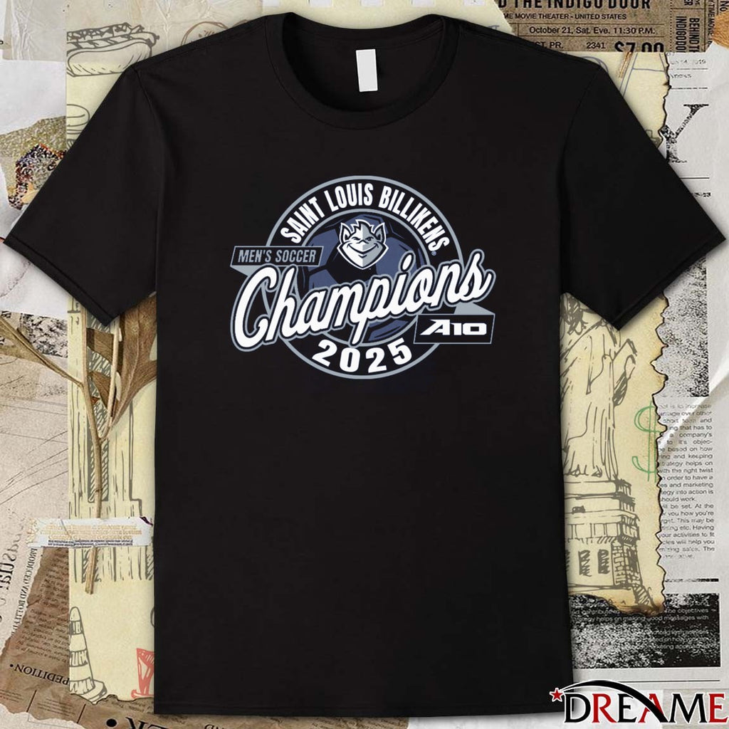 Saint Louis Billikens Championship A10-2025 Men’s Soccer t-shirt
