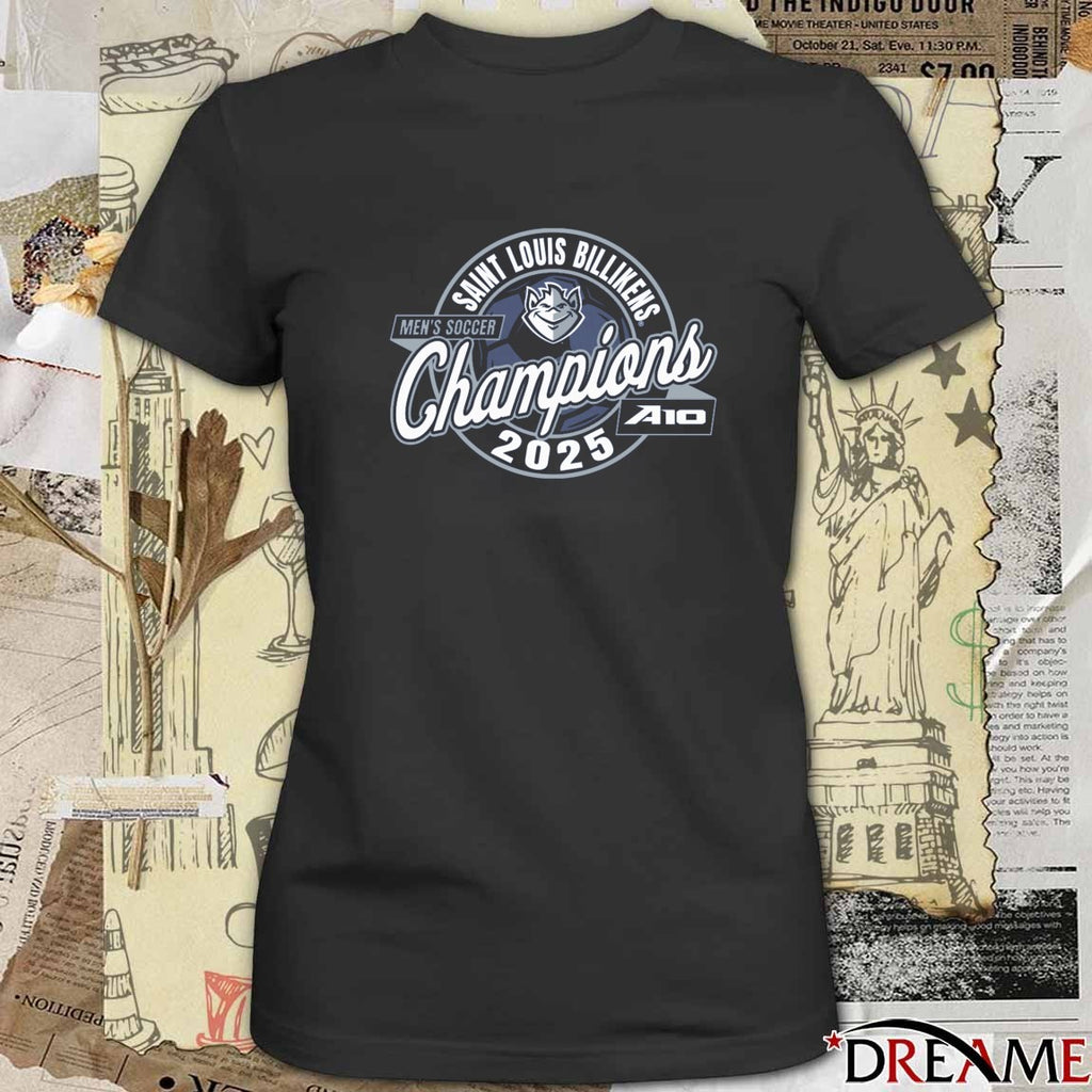 Saint Louis Billikens Championship A10-2025 Men’s Soccer t-shirt