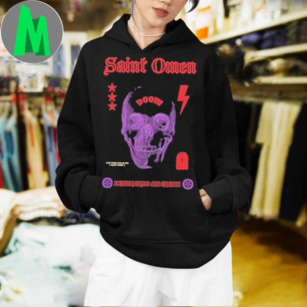 Saint Omen Doom Machine Death Unto My Enemy Youth Shirt
