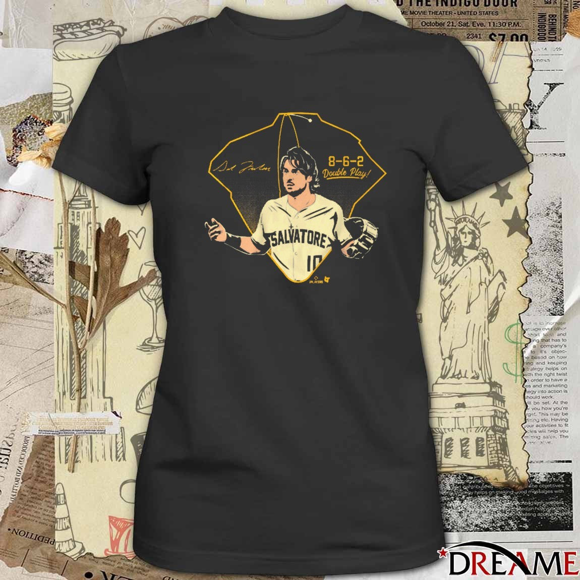 Sal Frelick 8-6-2 Double Play Milwaukee Brewers MLB Signature t-shirt