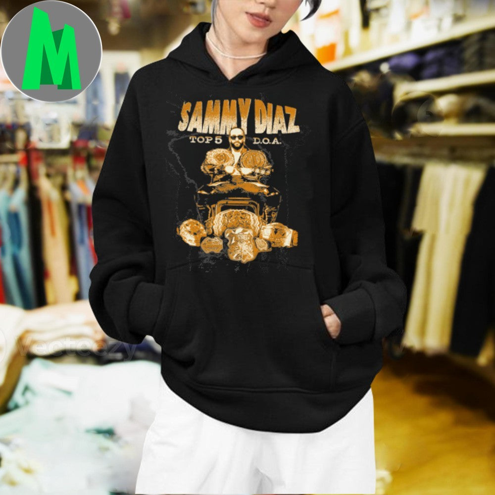 Sammy Diaz Top 5 DOA Champion Shirt