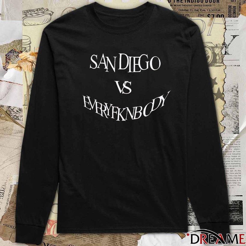 San Diego FC Vs Everyfknbooy 2025 t-shirt