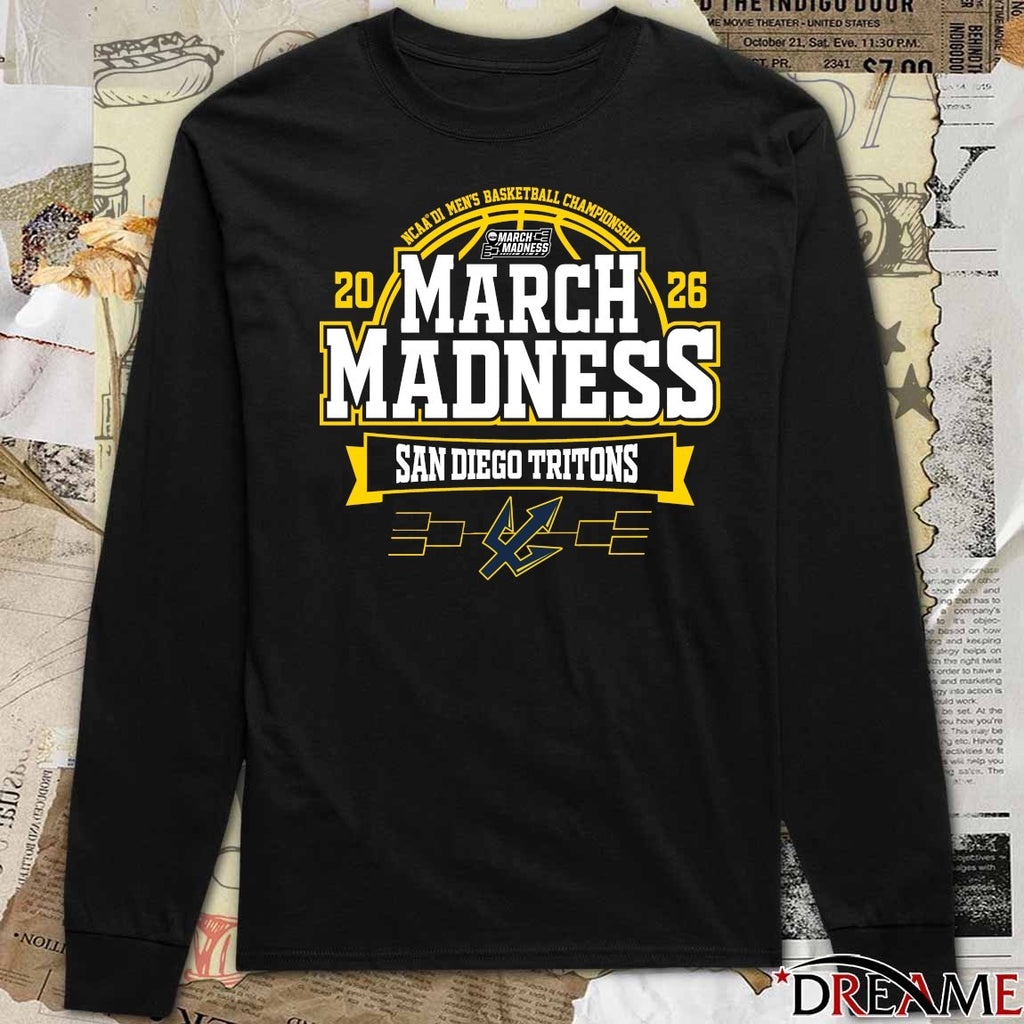 San Diego Tritons 2026 NCAA DI Men’s Basketball Championship March Madness Bound t-shirt