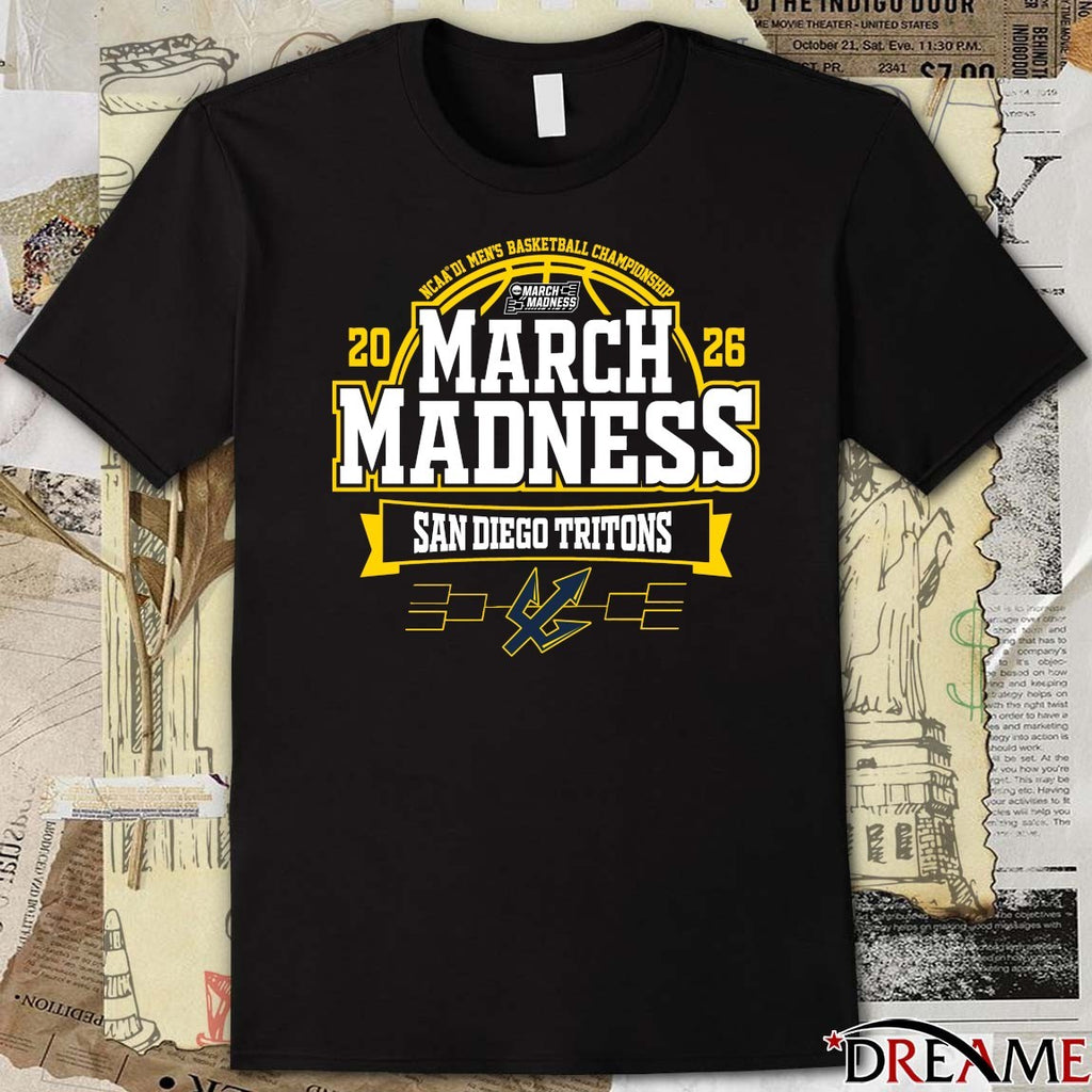 San Diego Tritons 2026 NCAA DI Men’s Basketball Championship March Madness Bound t-shirt