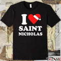 Santa Claus I Love Saint Nicholas Xmas Christmas 2025 t-shirt