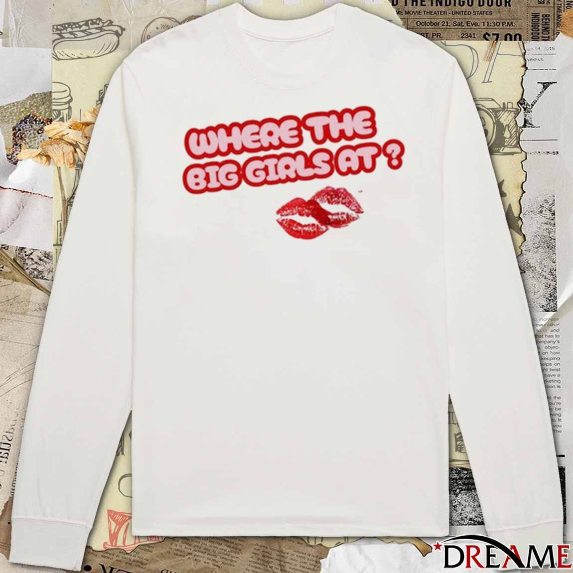Scarlip Where The Big Girls At New t-shirt