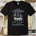 Seahawks Darnold Smith-Njigba Wilson III Never Underestimate A Woman Who Understands Football Signatures t-shirt