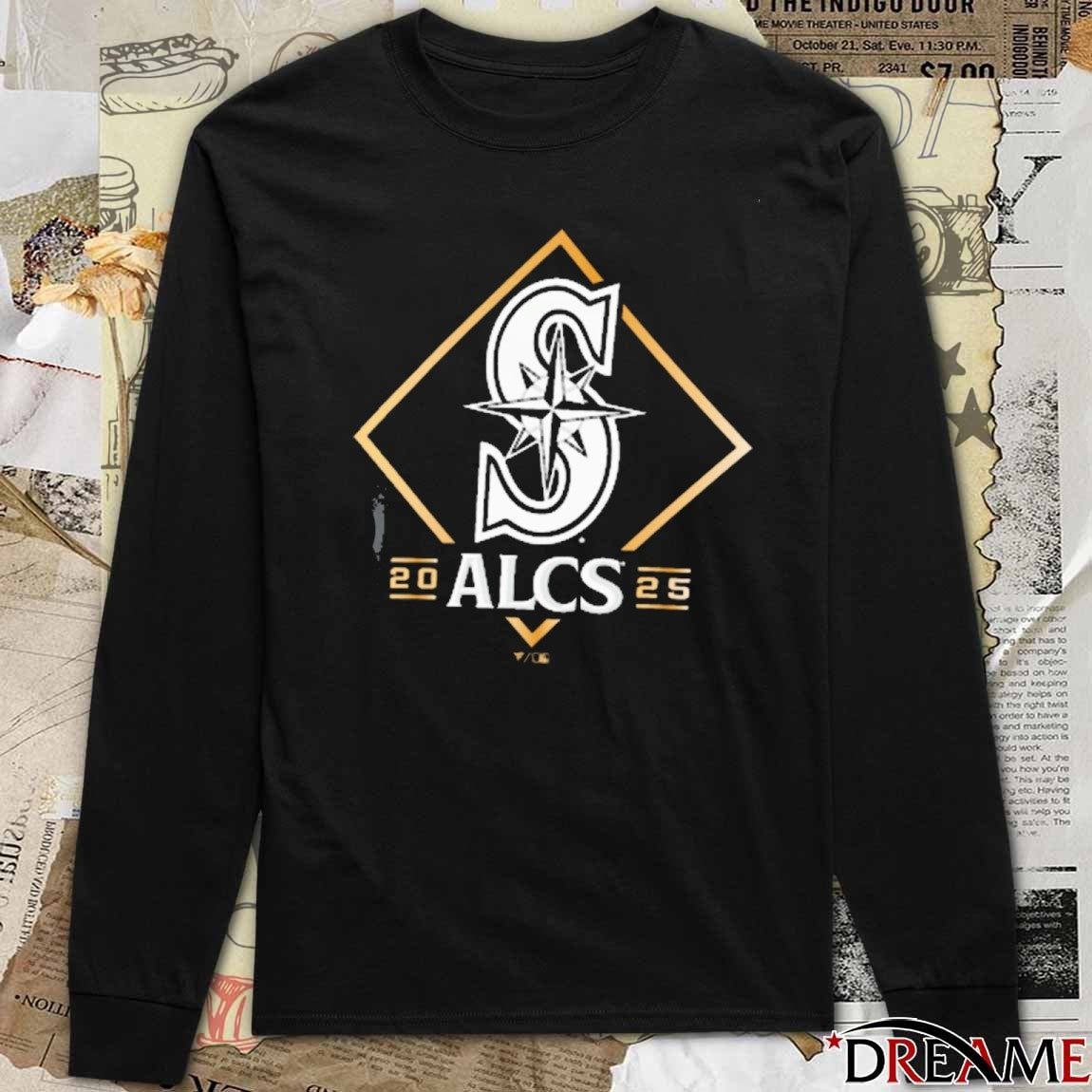 Seattle Mariners MLB 2025 ALCS American League Division Series Champions Fanart t-shirt