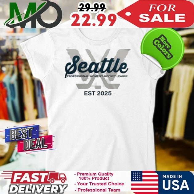 Seattle Storm Professional Hockey League Inaugural Season 2025 Fan Unisex Adult T-Shirt