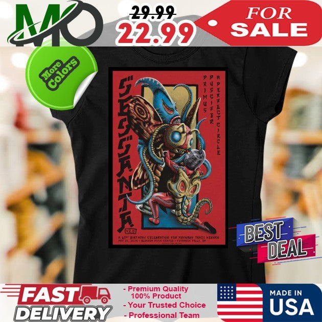 Sessanta V 2.0 May 25 2025 Blossom Music Center Cuyahoga Falls OH Concert Poster Shirt