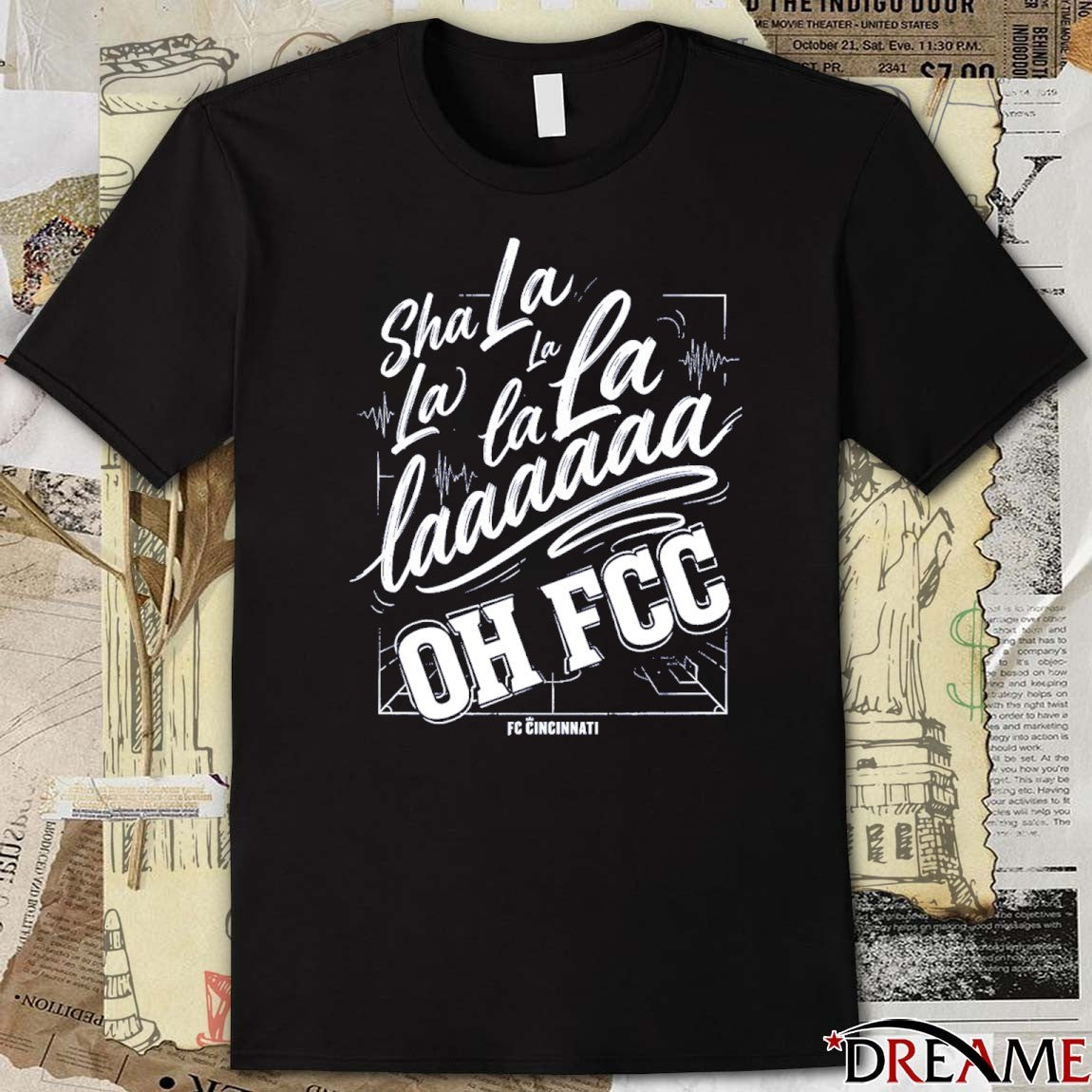 Sha La La Oh FCC Supporter Chant FC Cincinnati t-shirt