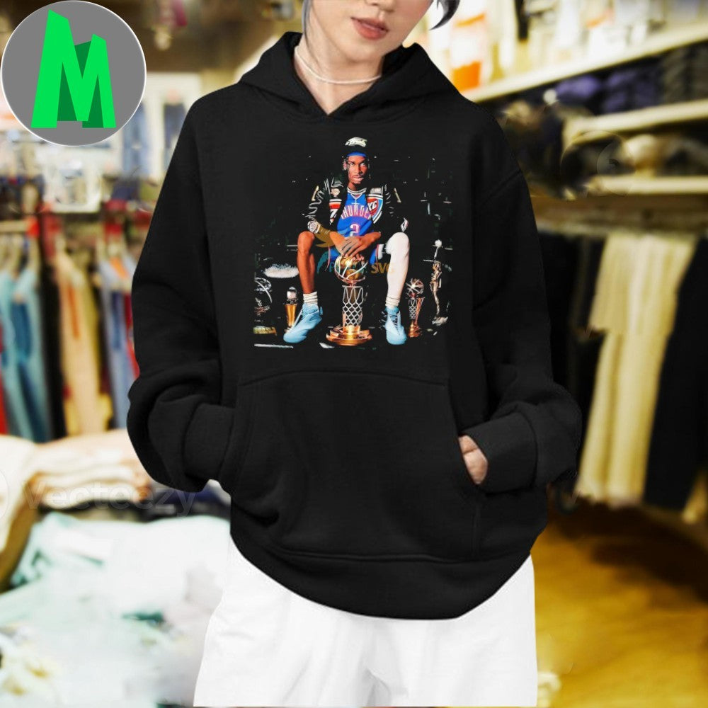 Shai Gilgeous Alexander 2025 Thunder Legacy Championship Throne Shirt
