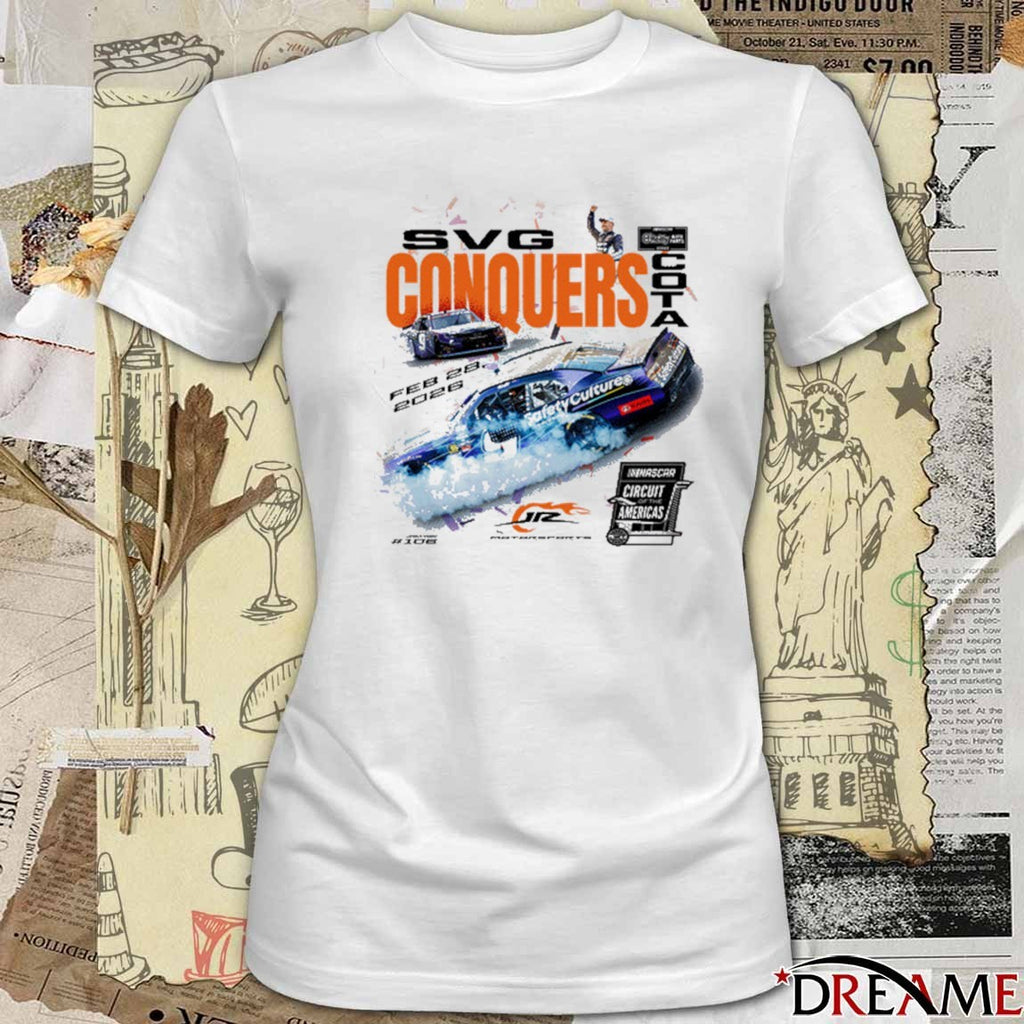 Shane van Gisbergen #9 February 28 2026 Cota Noaps Race Win NASCAR t-shirt