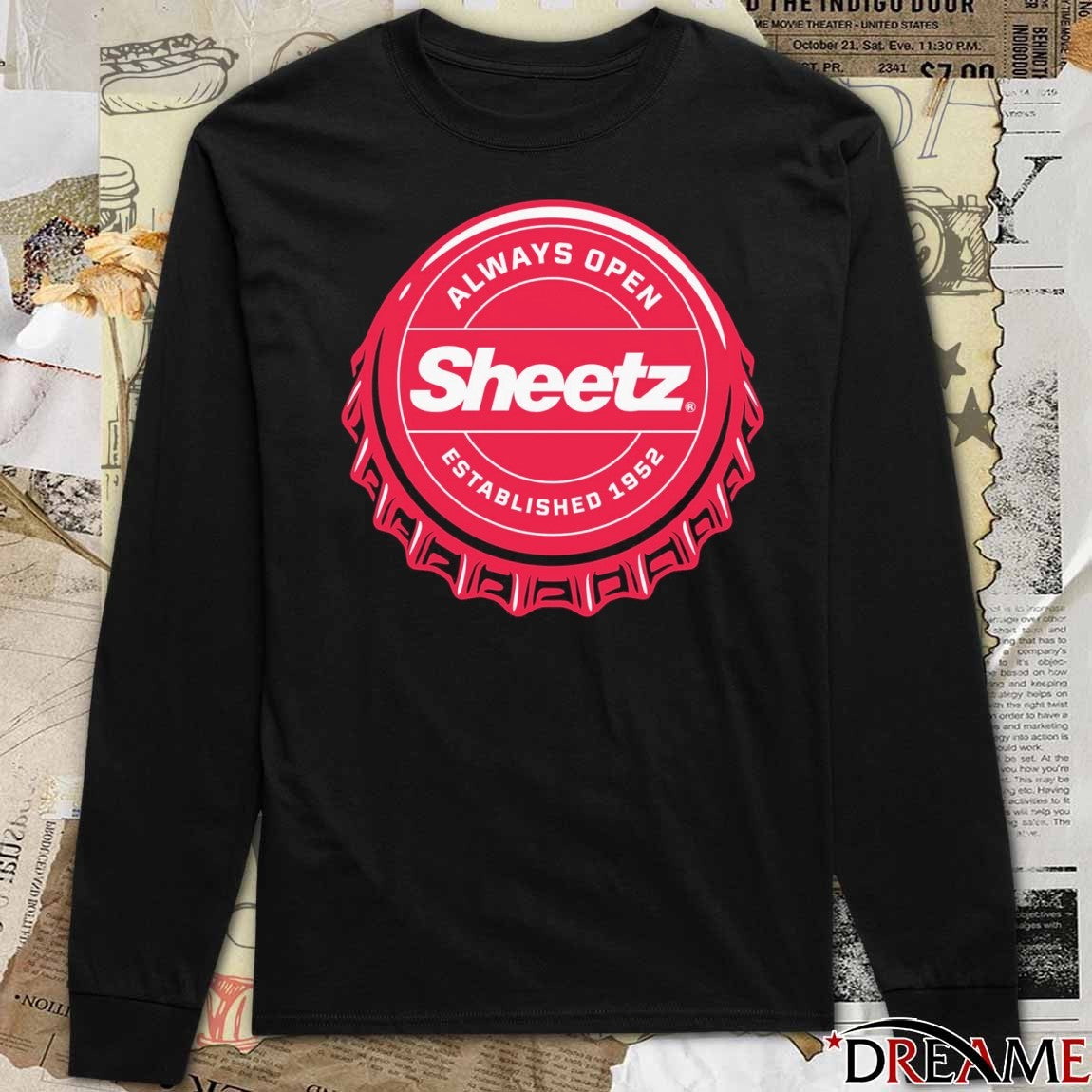 Sheetz Always Open Established Date 1952 Logo t-shirt