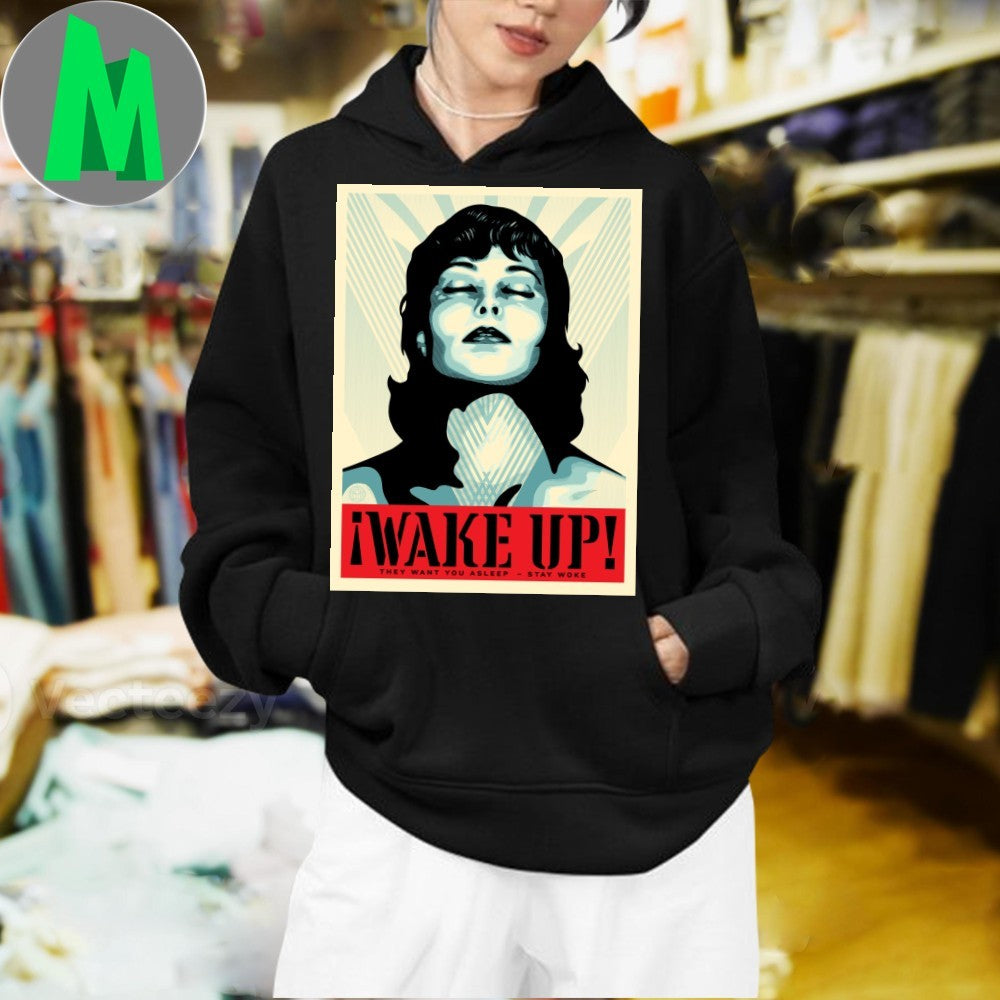 Shepard Fairey Wake Up They Want You Asleep Stay Woke Shirt
