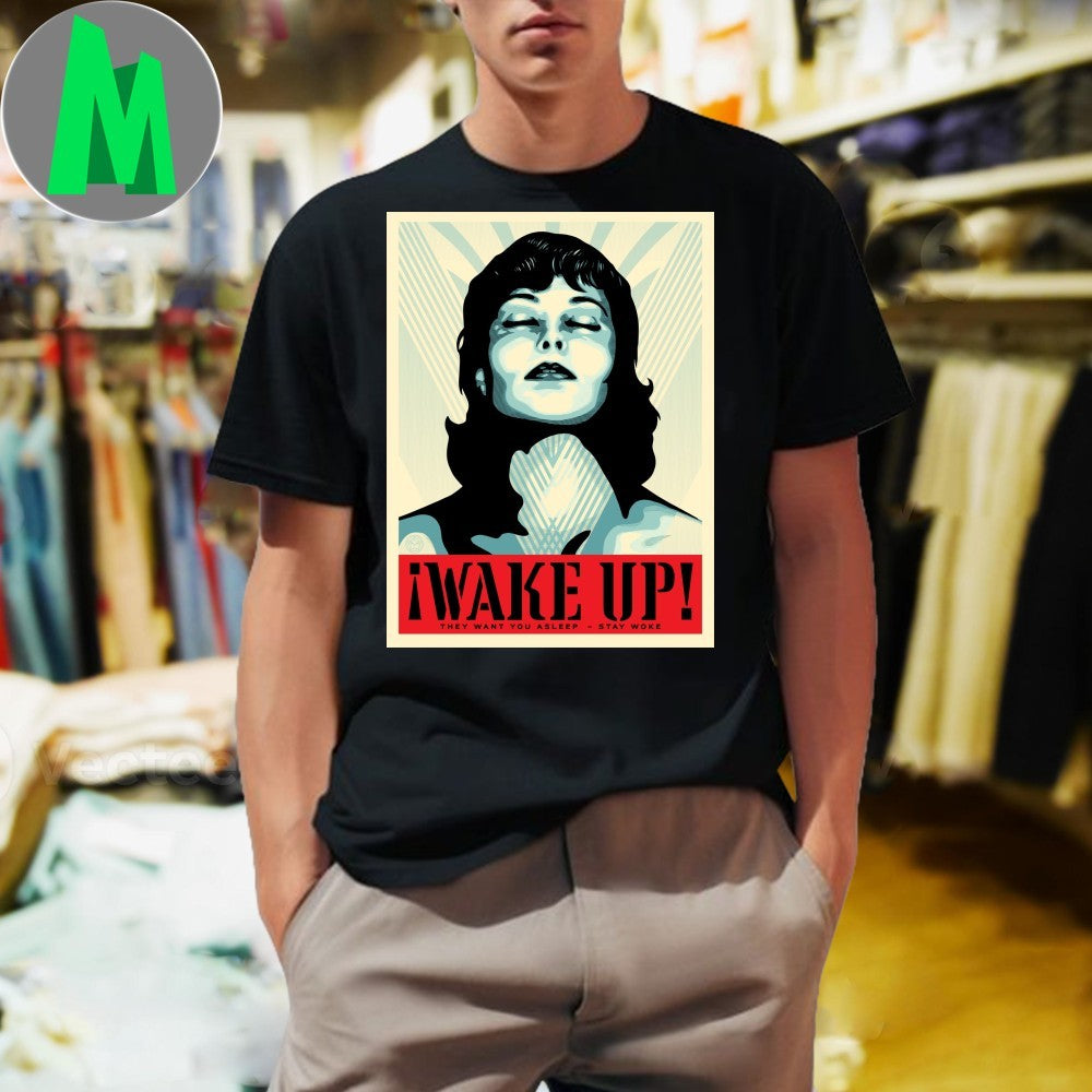 Shepard Fairey Wake Up They Want You Asleep Stay Woke Shirt