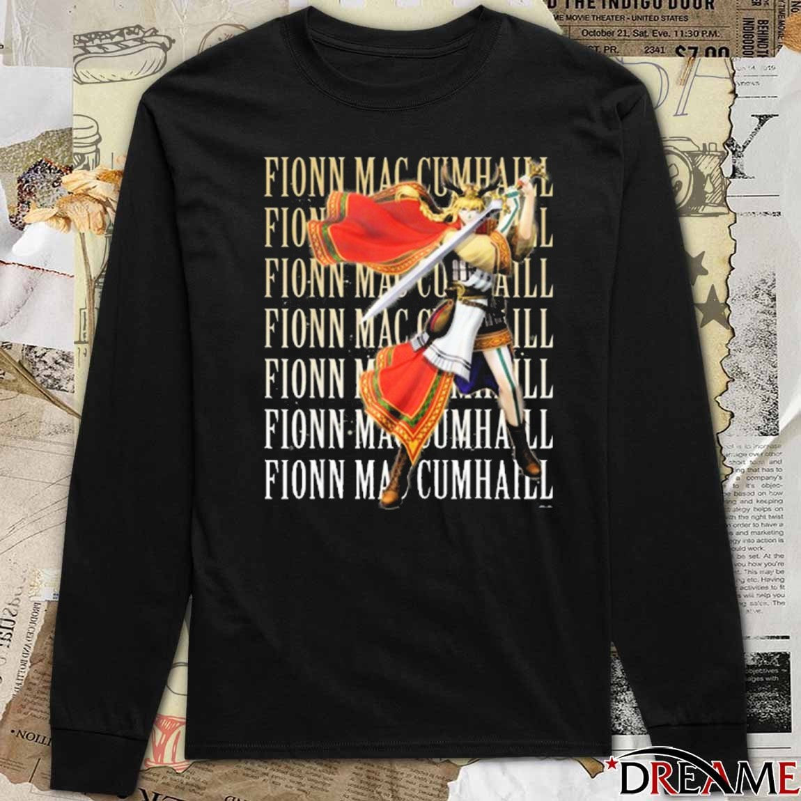 Shin Megami Tensei V Vengeance Fionn Mac Cumhaill t-shirt