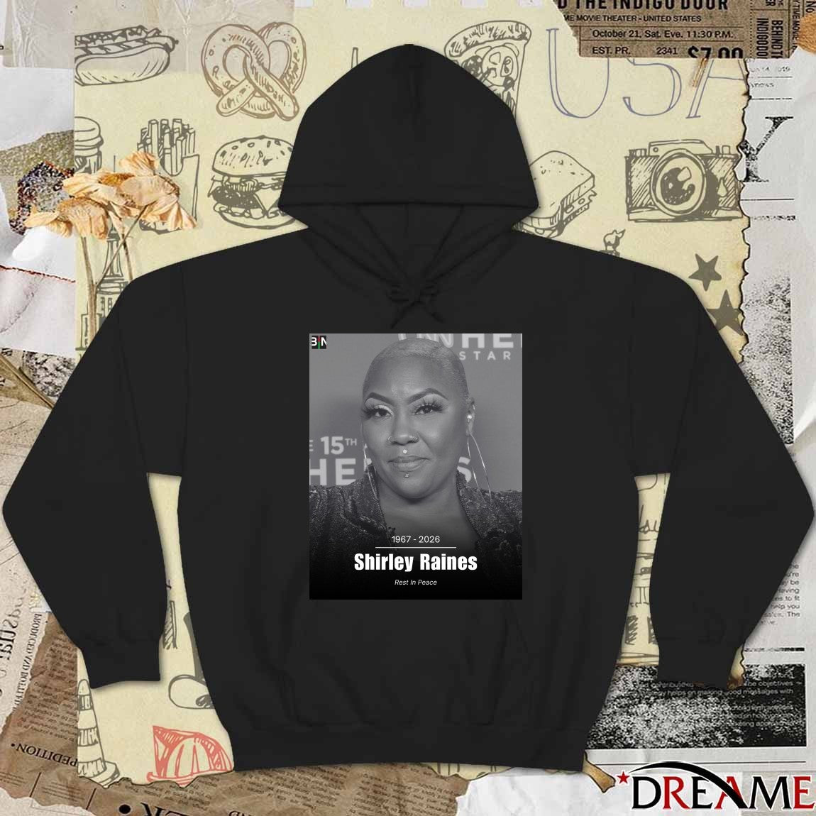 Shirley Raines Rest In Peace 1967 – 2026 Poster t-shirt