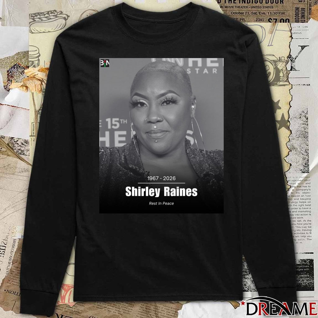 Shirley Raines Rest In Peace 1967 – 2026 Poster t-shirt