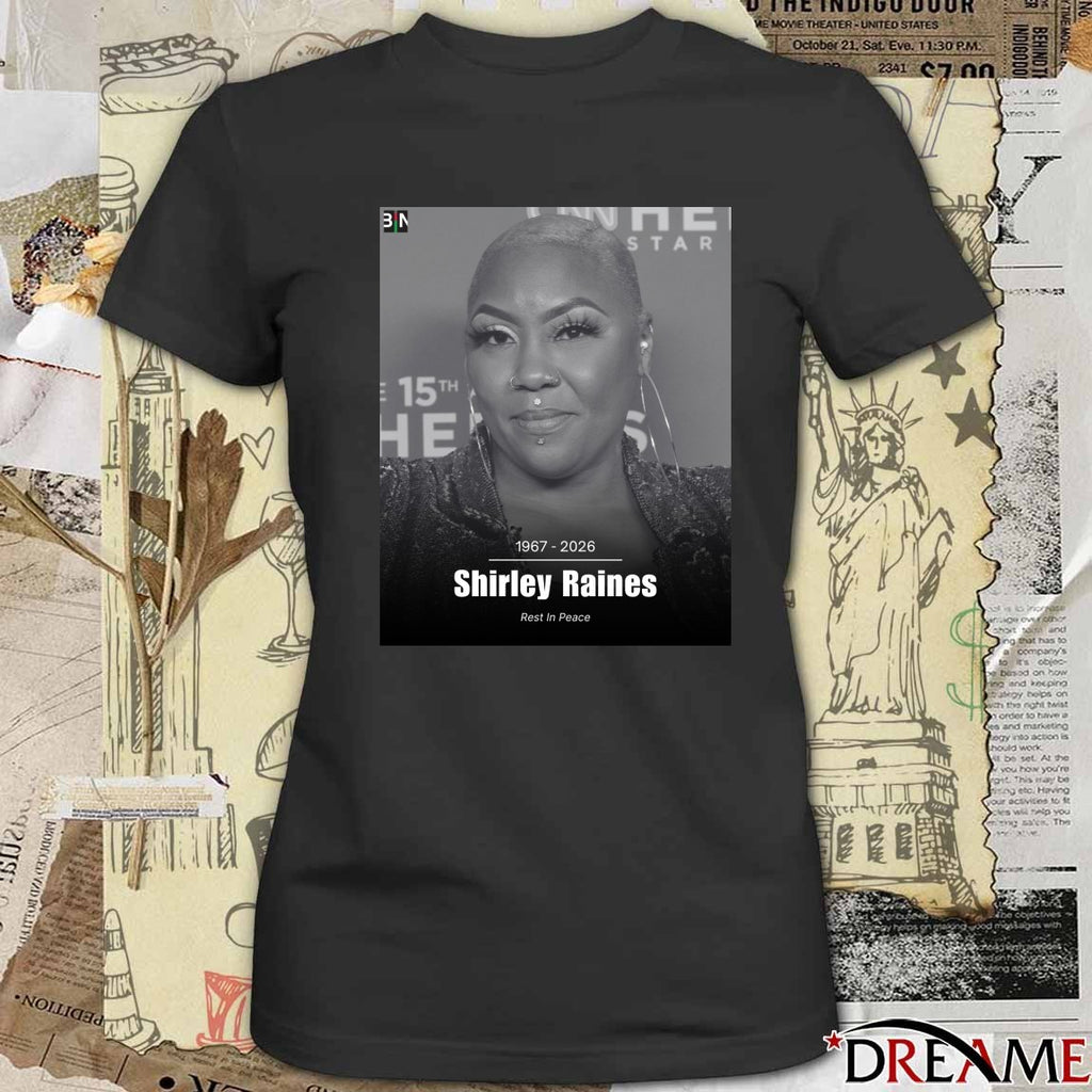 Shirley Raines Rest In Peace 1967 – 2026 Poster t-shirt