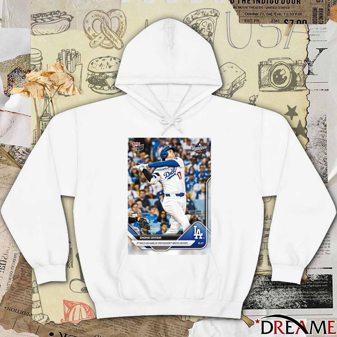 Shohei Ohtani 2025 MLB Topps Los Angeles Dodgers 3rd Multi-HR Game Of Postseason Writes History t-shirt