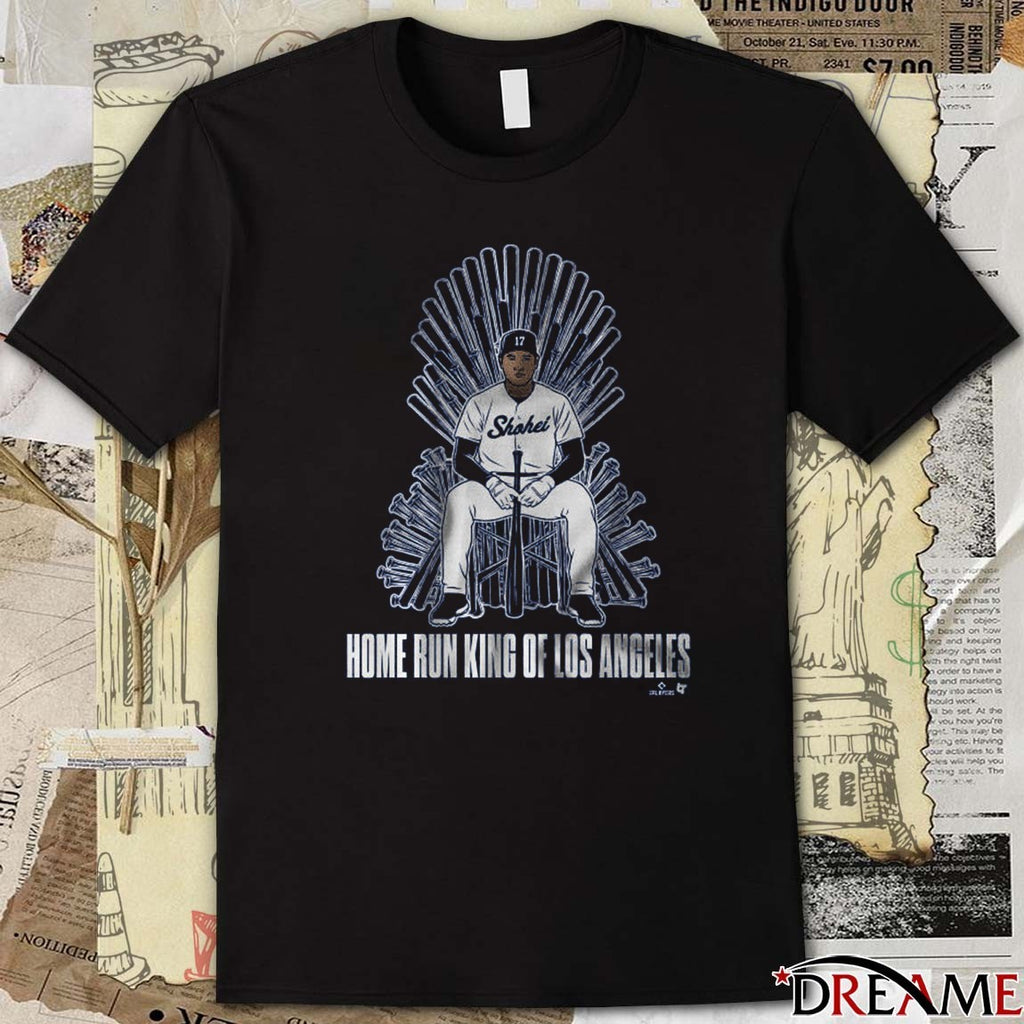 Shohei Ohtani Home Run King of Los Angeles Dodgers MLB t-shirt