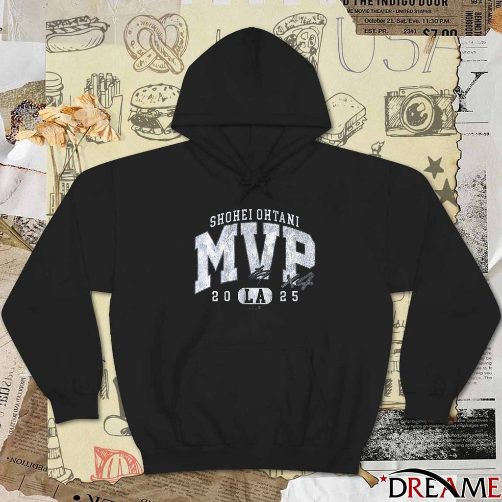 Shohei Ohtani Los Angeles Dodgers 2025 MVP X4 Signature t-shirt