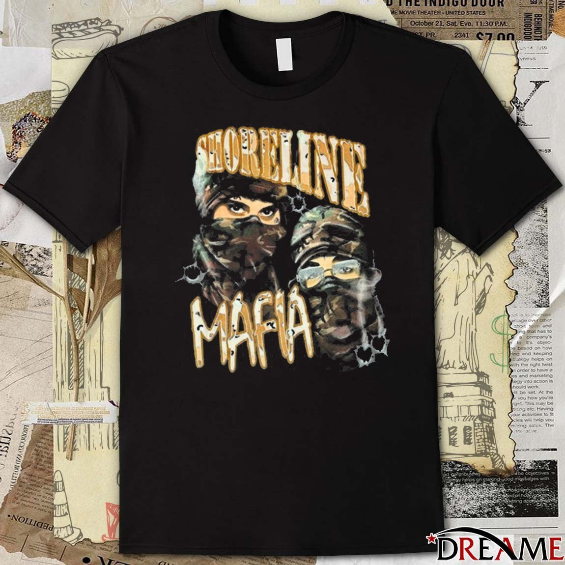 Shoreline Mafia Back In Bidness Tour New t-shirt