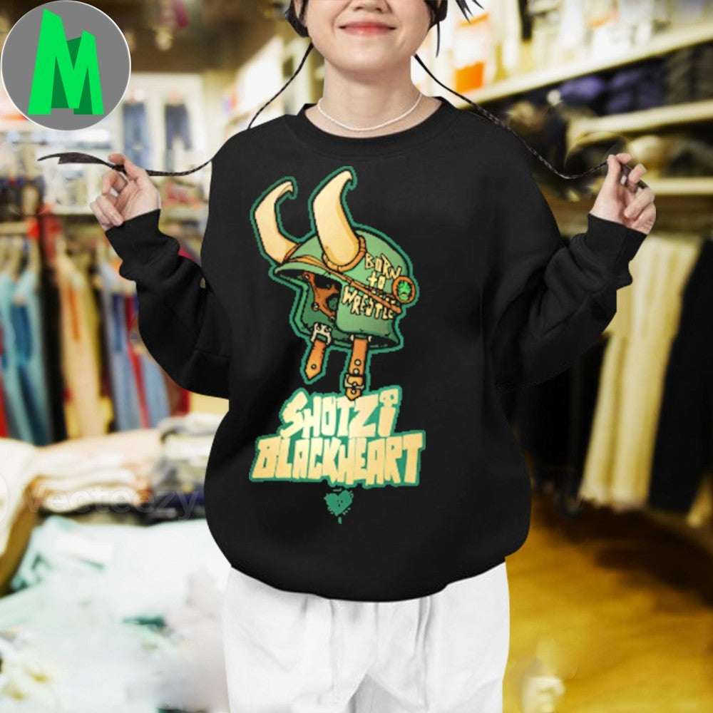 Shotzi Born To Wrestle Helmet Shirt