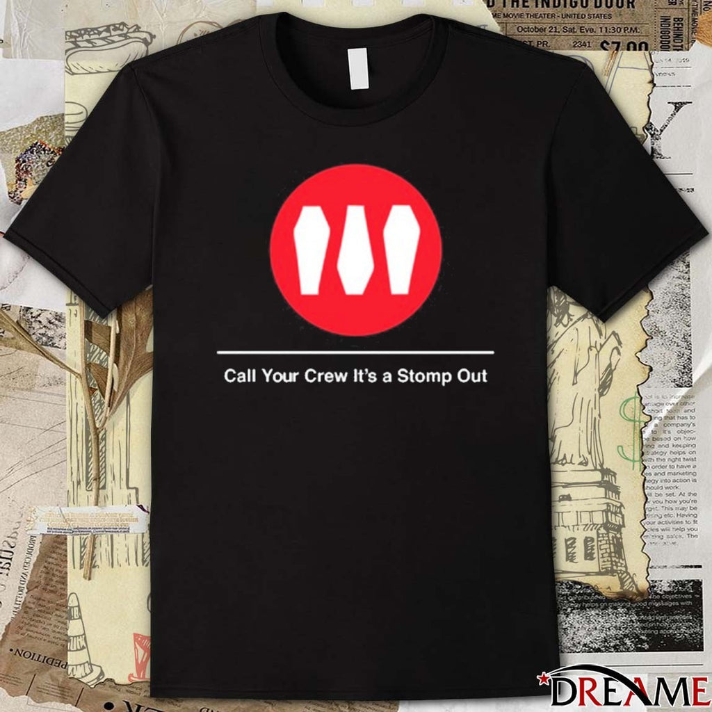 Show Me The Body Train Call Your Crew It’s A Stomp Out 2025 t-shirt