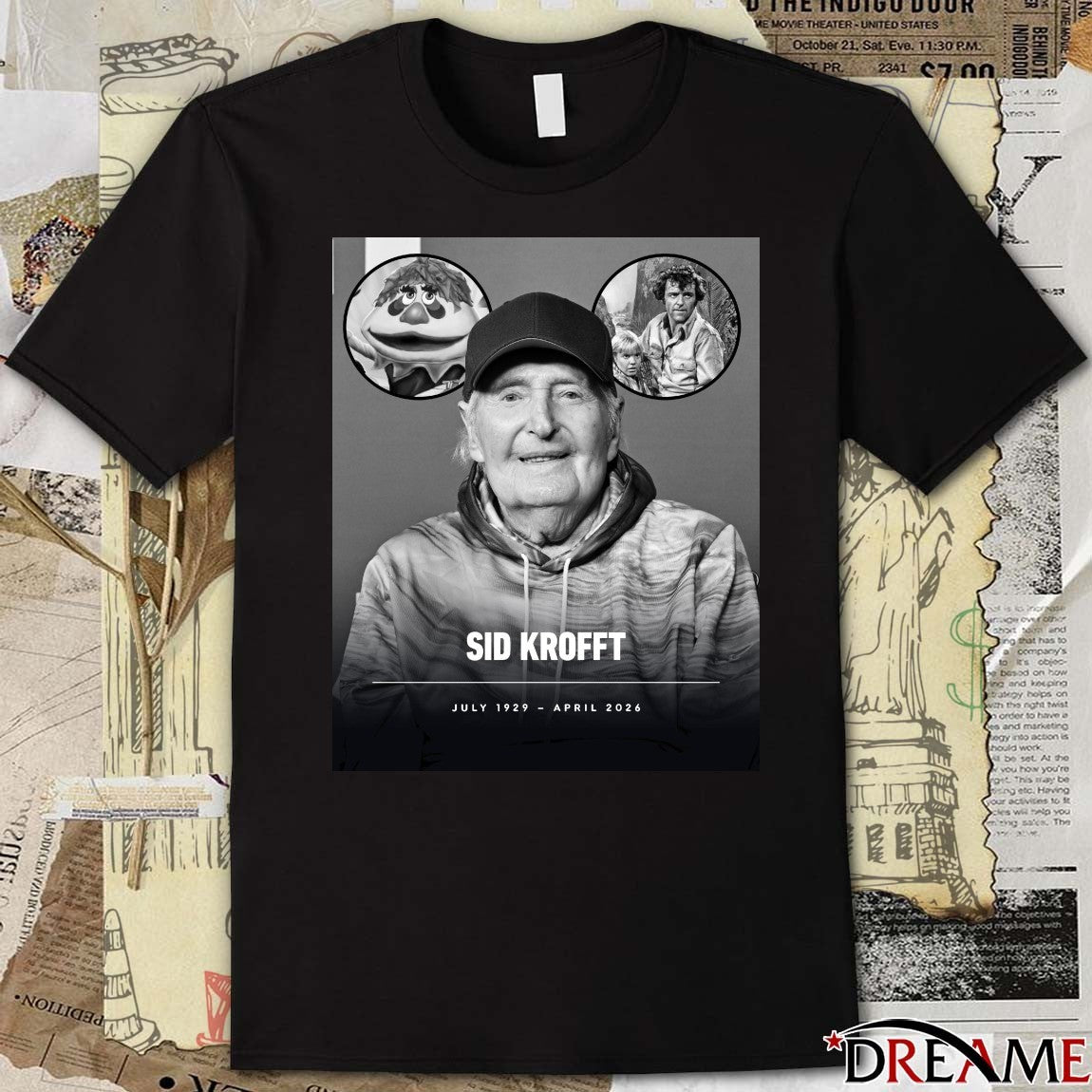 Sid Krofft July 1929 – April 2026 IGN Poster t-shirt
