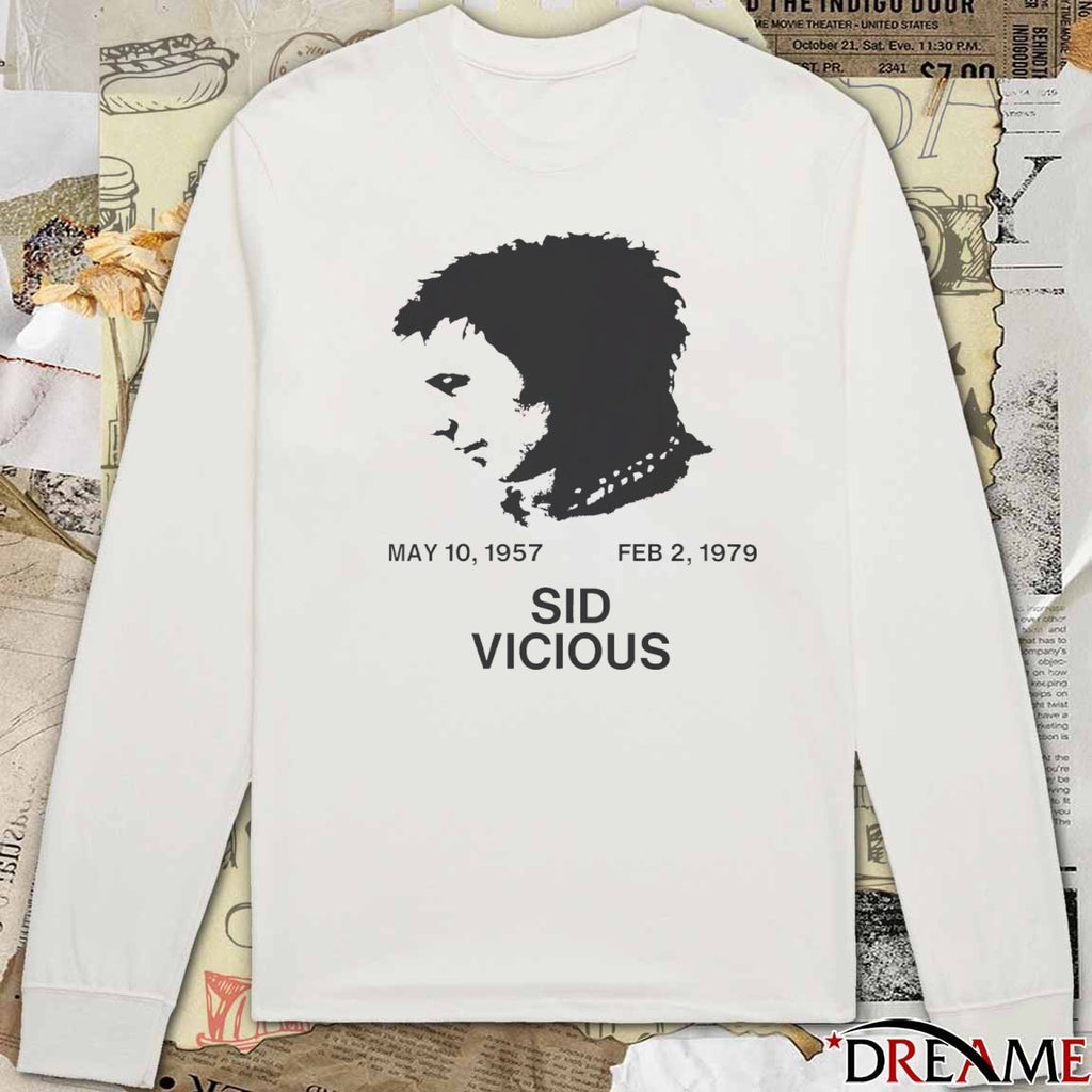 Sid Vicious May 10 1957 – February 2 1979 t-shirt