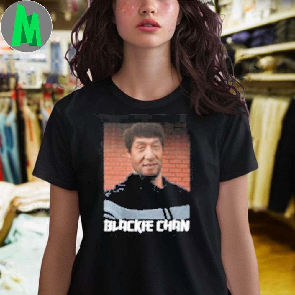 Skibidi Drip Blackie Chan Funny Meme T-Shirt