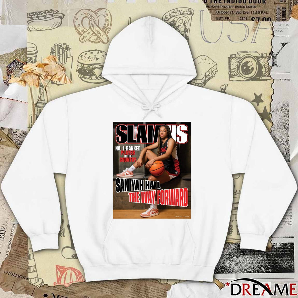 Slam magazine Saniyah USC Trojans Hall The Way Forward No. 1 Ranked Player In The Country Poster t-shirt