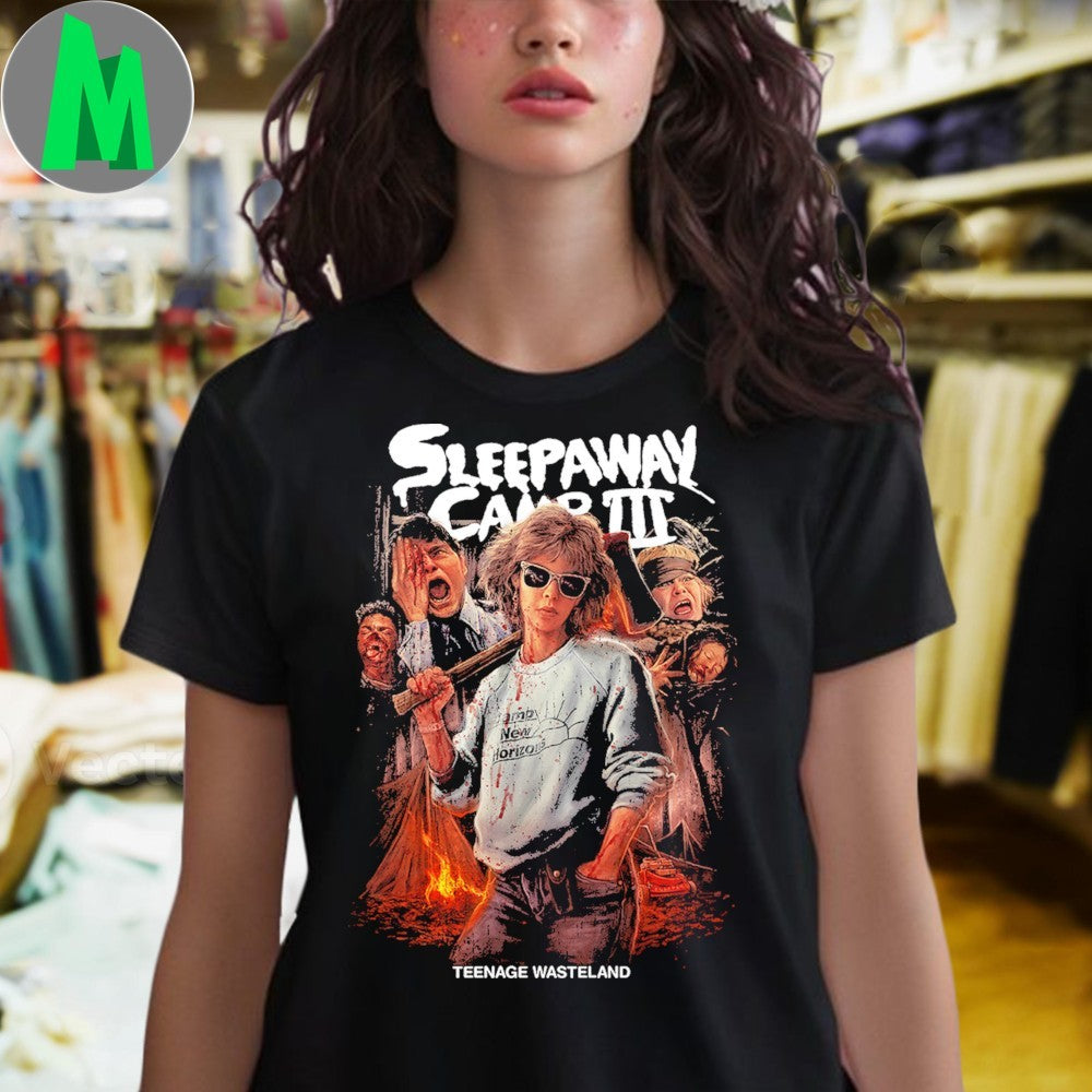 Sleepaway Camp III Teenage Wasteland Horror Movie Shirt