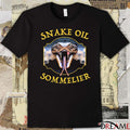Snake Oil Sommelier Audiophile Troll t-shirt