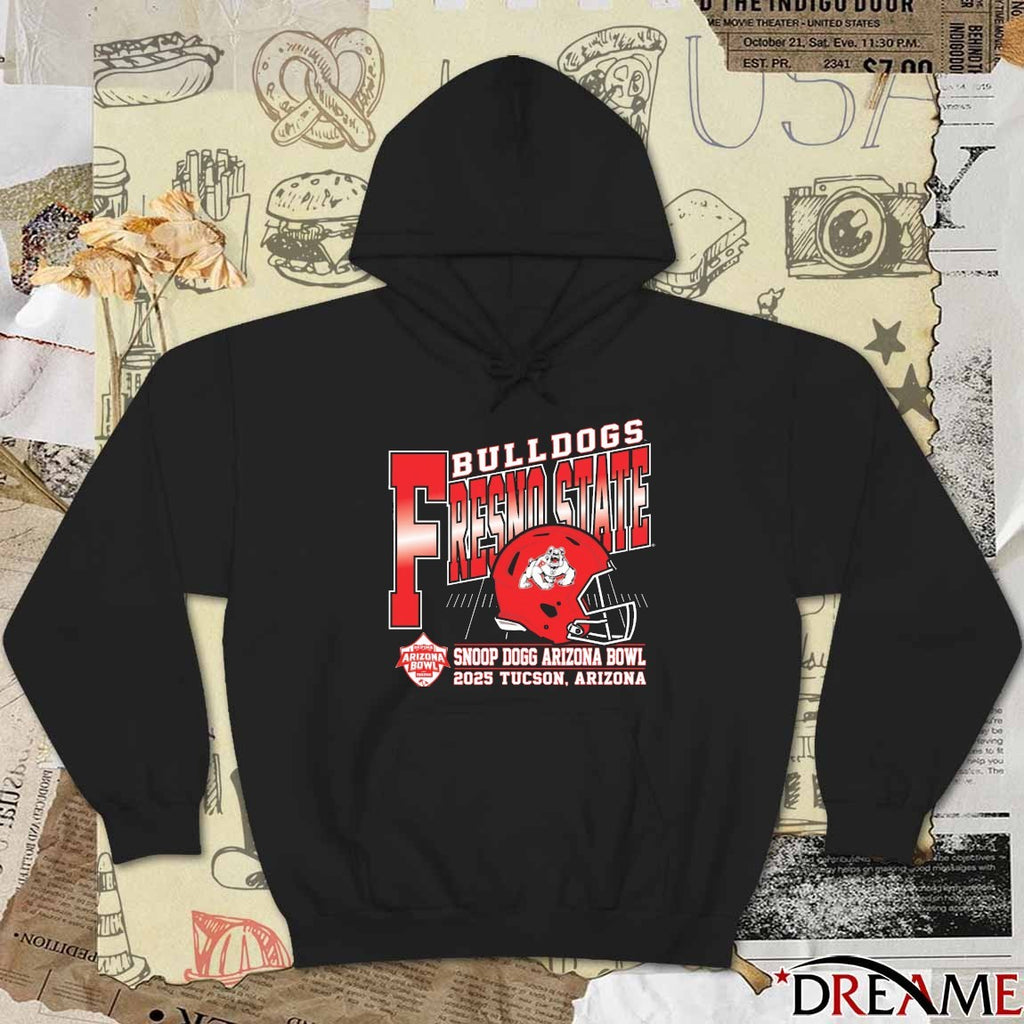 Snoop Dogg Arizona Bowl Bulldogs Fresno State 2025 Tucson Arizona Helmet t-shirt