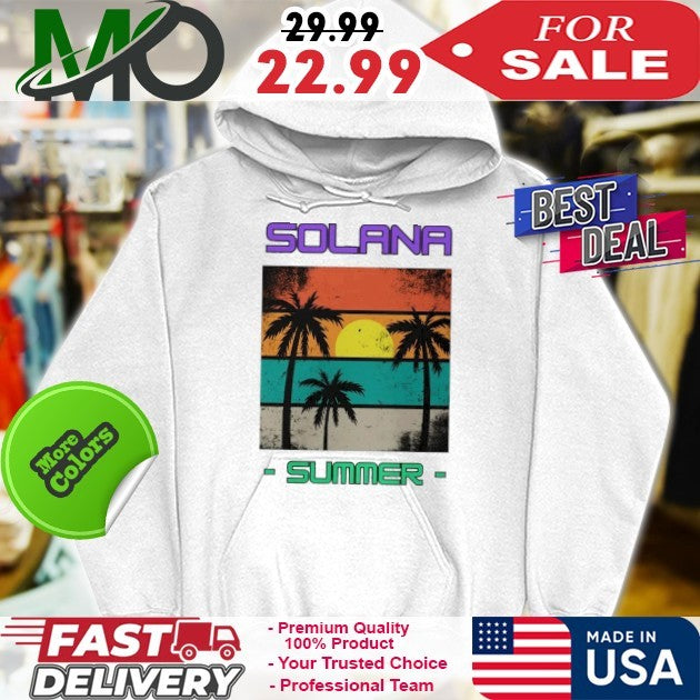 Solana Summer Crypto Shirt