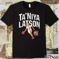 South Carolina Gamecocks Basketball Ta’Niya Latson Name Pose t-shirt